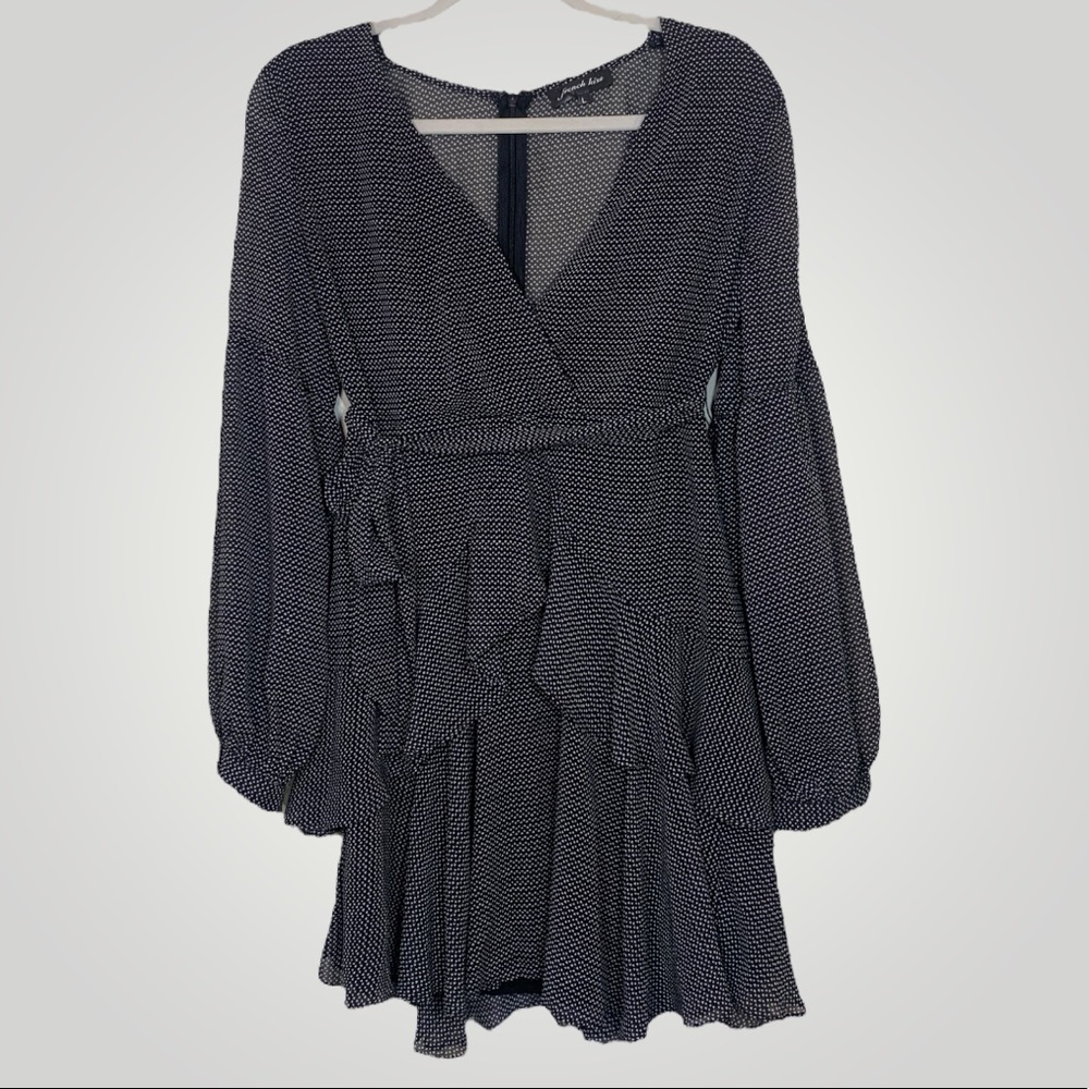 Puffy long sleeve dress